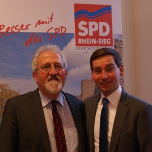Dietmar Tendler und Sebastian Hartmann, MdB