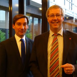 Sebastian Hartmann, MdB und Achim Tüttenberg MdL