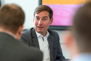 Sebastian Hartmann im Gespräch